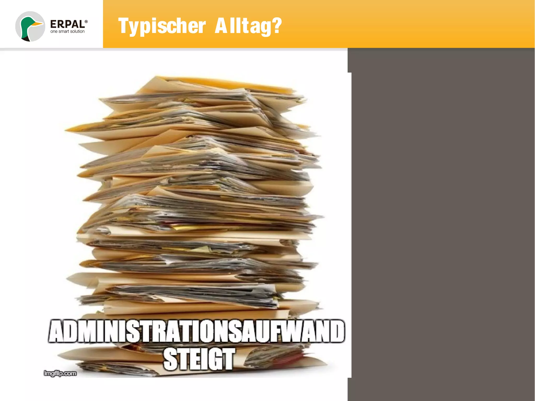 Typischer Alltag? 
 