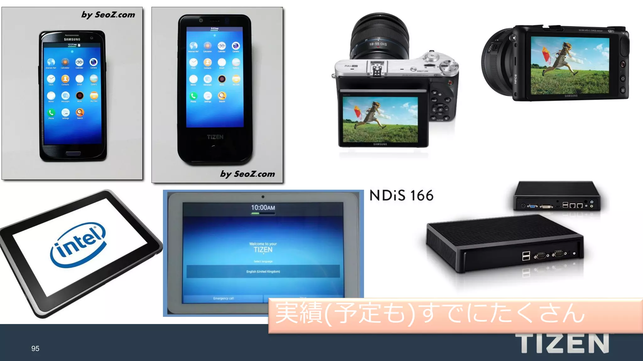 95
実績(予定も)すでにたくさん
 