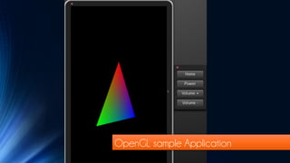 OpenGL sample Application
 