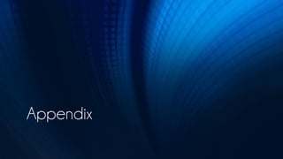 Appendix
 