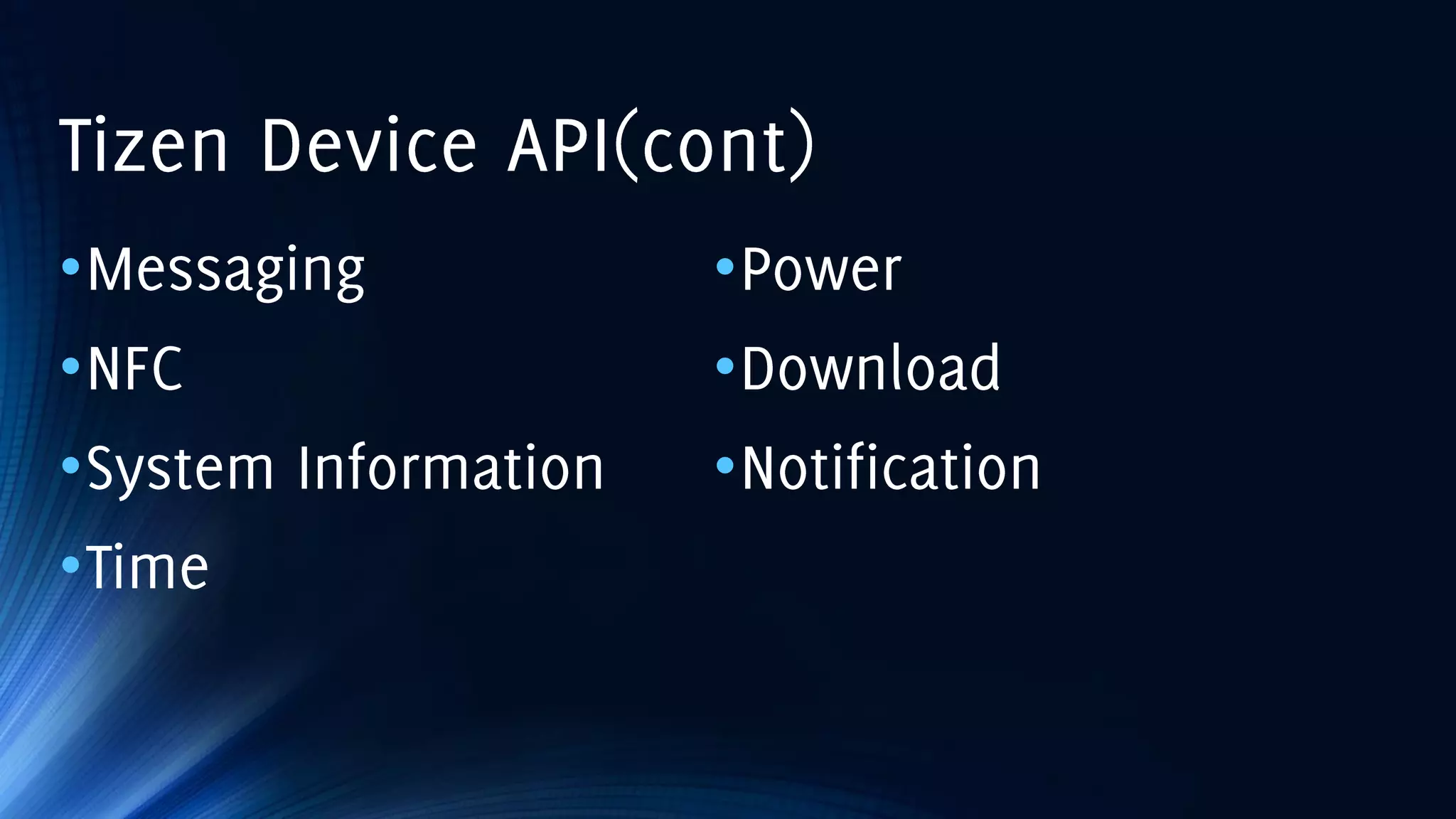 • •
• •
• •
•