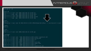 1/17/2017 Intrepidus Group - Confidential
 