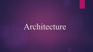 Architecture
 