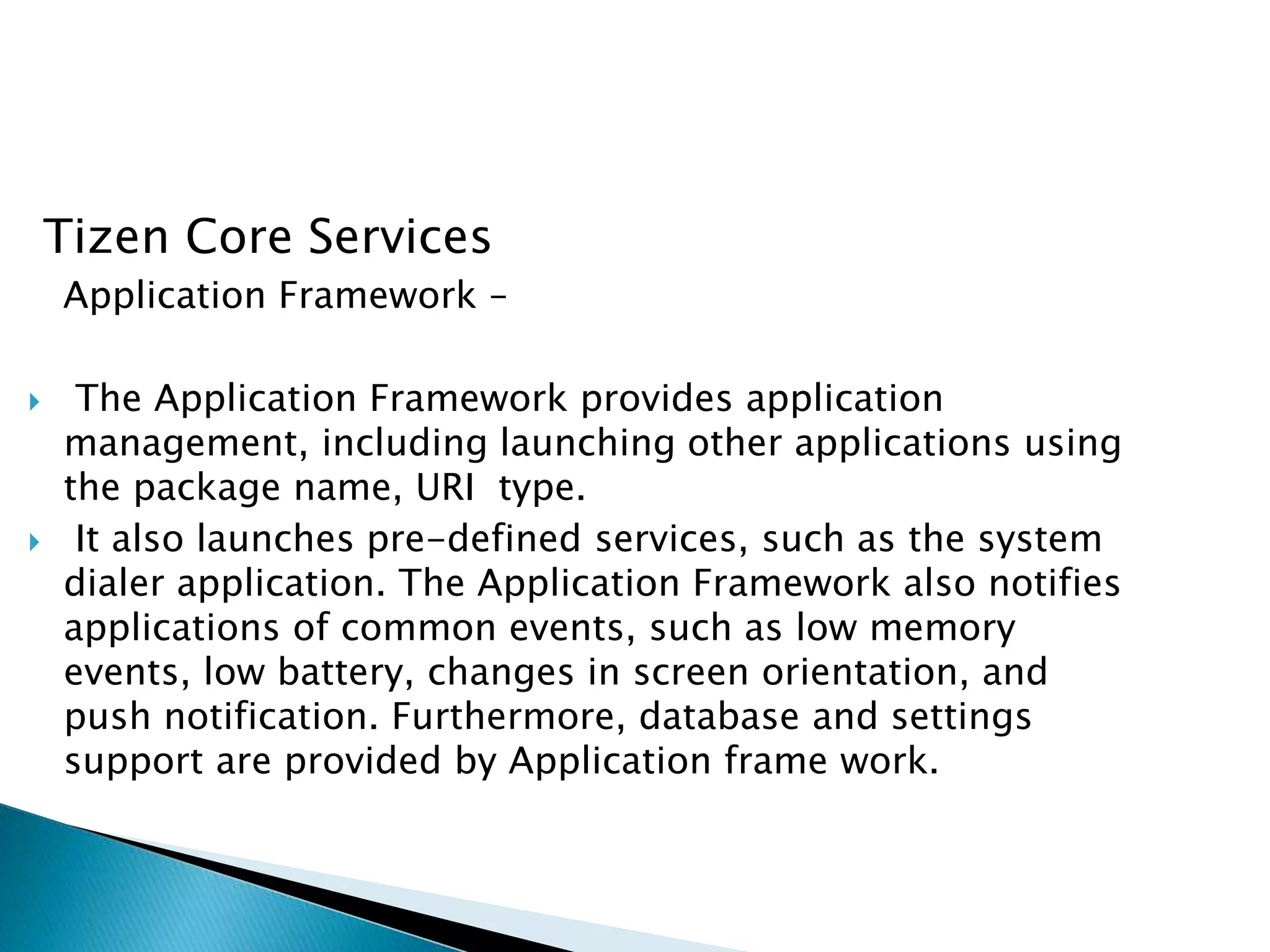 Tizen operating system by srisailam | PPT