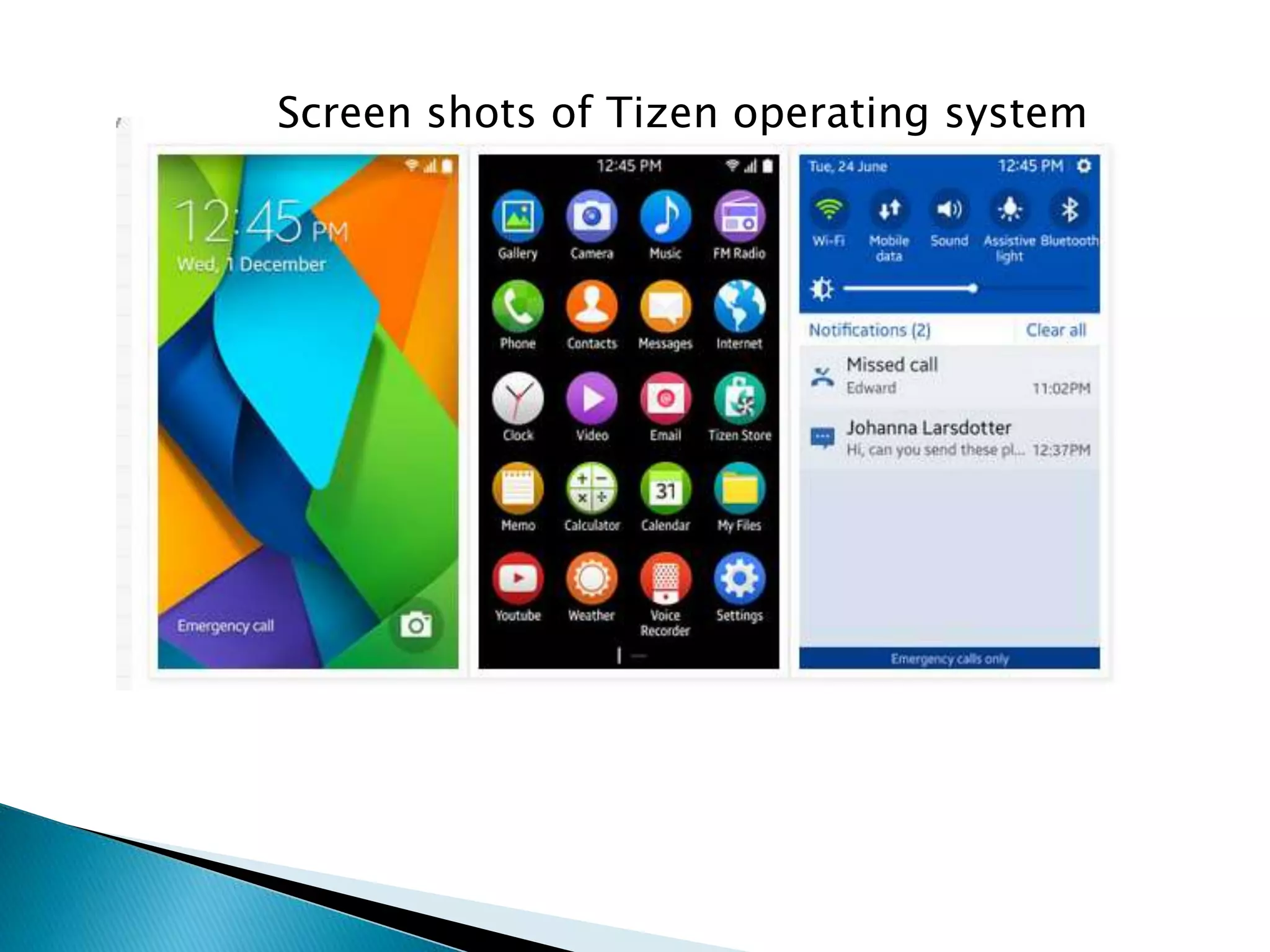 Tizen operating system by srisailam | PPT