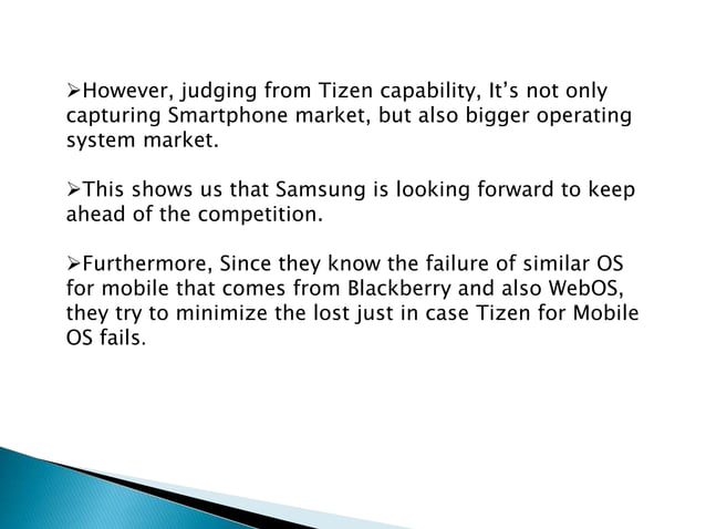 Tizen operating system by srisailam | PPT