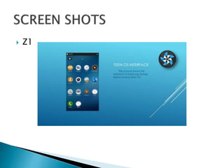 Tizen operating system by srisailam | PPT