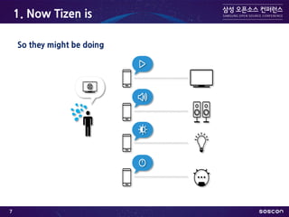 1. Now Tizen is
So they might be doing
7
 