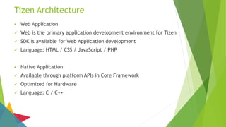 Ajou unib.] Tizen v2.4 z3 practice | PPT