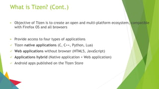 Ajou unib.] Tizen v2.4 z3 practice | PPT