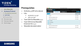 Samsung Indonesia: Tizen Wearables | PDF
