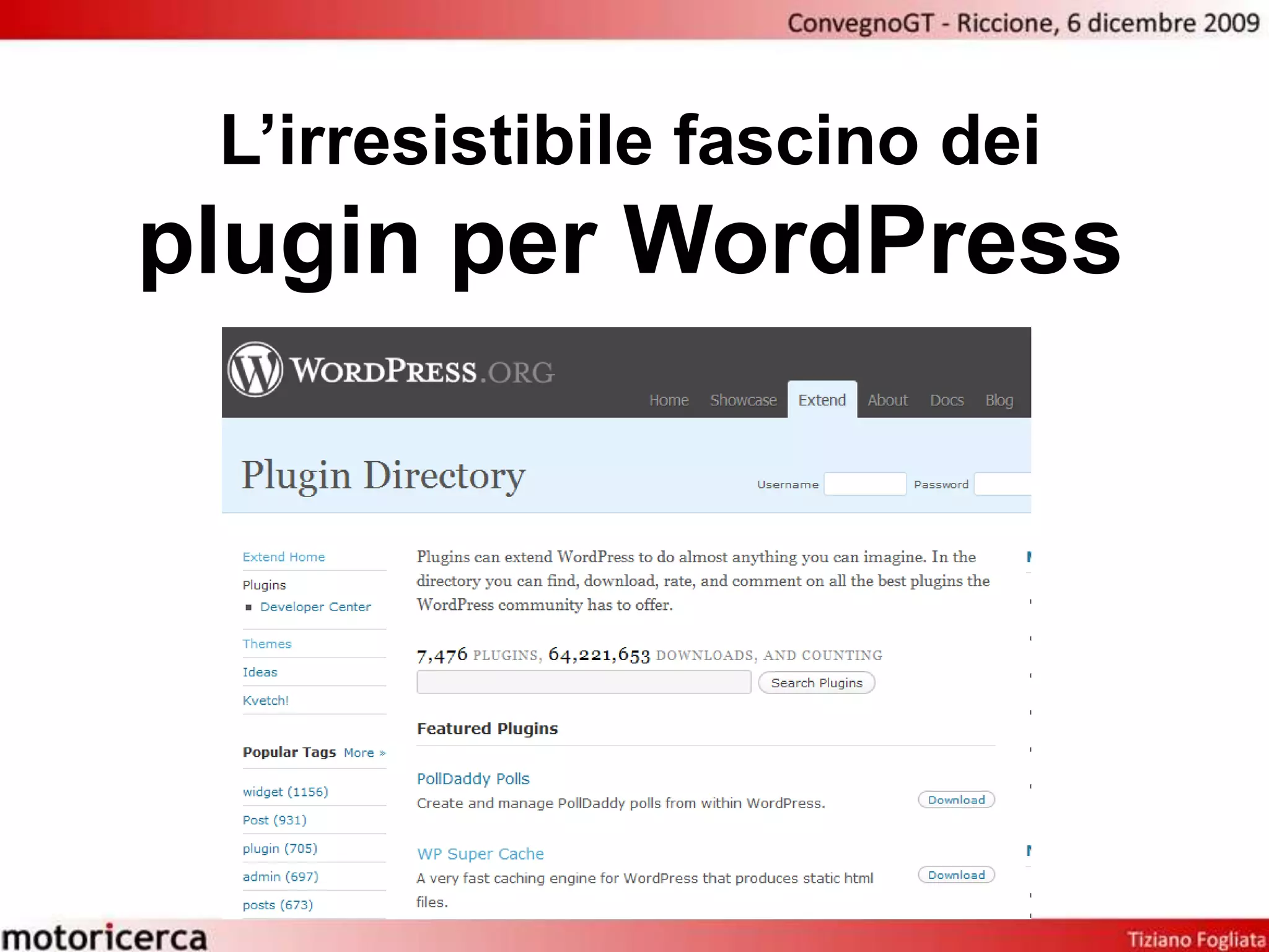 L’irresistibile fascino deiplugin per WordPress