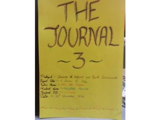 The Journal 3