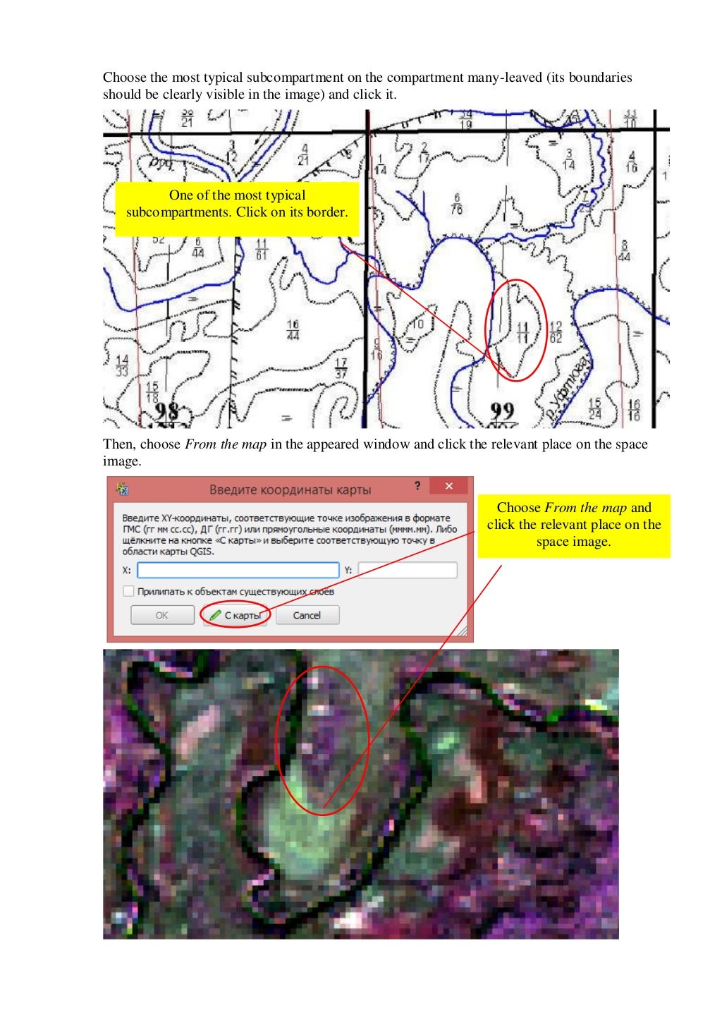Manual on GPS usage in Forest Management Units