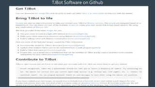 TJBot Software on Github
 