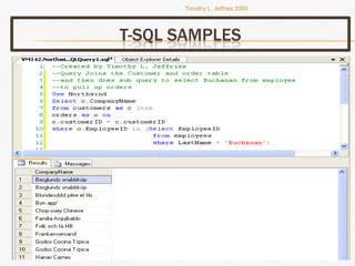 Tjeffriesppt Bi Portfolio