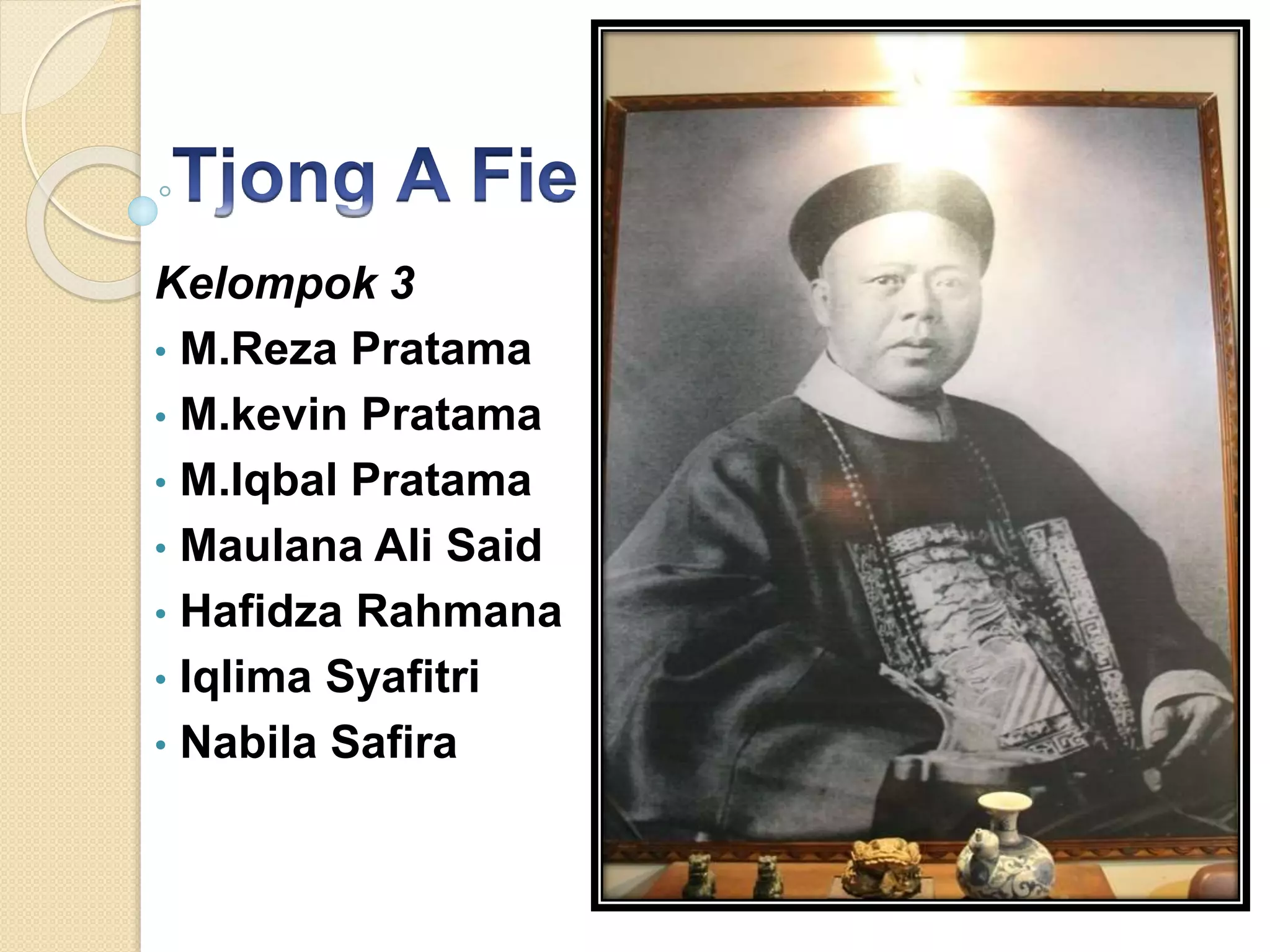 Objek Wisata Medan: Rumah Tjong a fie | PPT