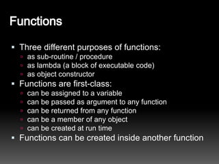 The JavaScript Programming Language | PPTX