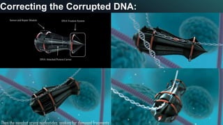 Correcting the Corrupted DNA:
Sensor and Repair Module
DNA Attached Protein Carrier
DNA Fixation System
 