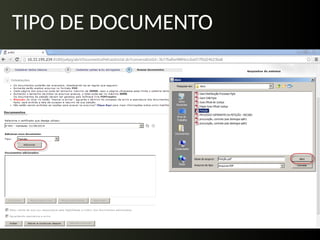 TIPO DE DOCUMENTO
 