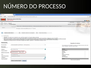 NÚMERO DO PROCESSO
 