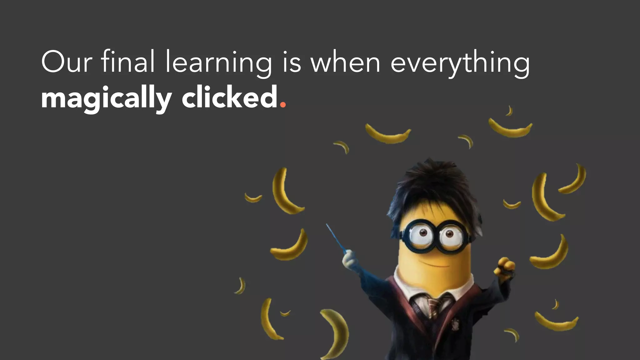 For example: We
published a post in 2014
that started with little
organic traffic.
 