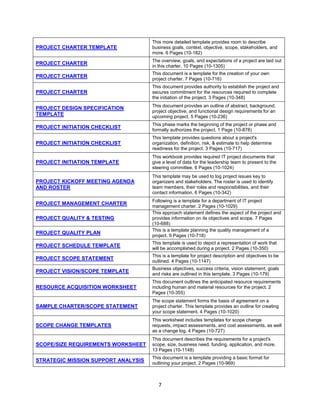 Project Charter Vision Statement Project Management Toolkit | PDF