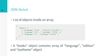 Tk2323 lecture 9 api json | PPTX