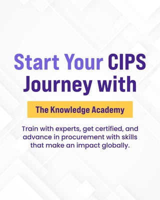CIPS Explained – Is It the Right Choice for You? | PDF