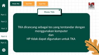 TKA 2025 sebagai bagaian dalam mengukur ketercapaian kemampuan akademis ...