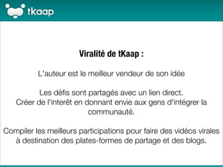 Lancement de tKaap.com