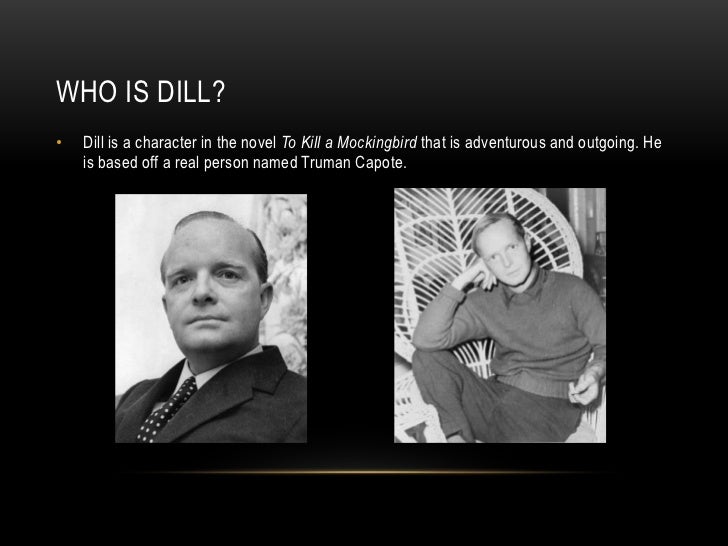 To Kill a Mockingbird Meet Dill
