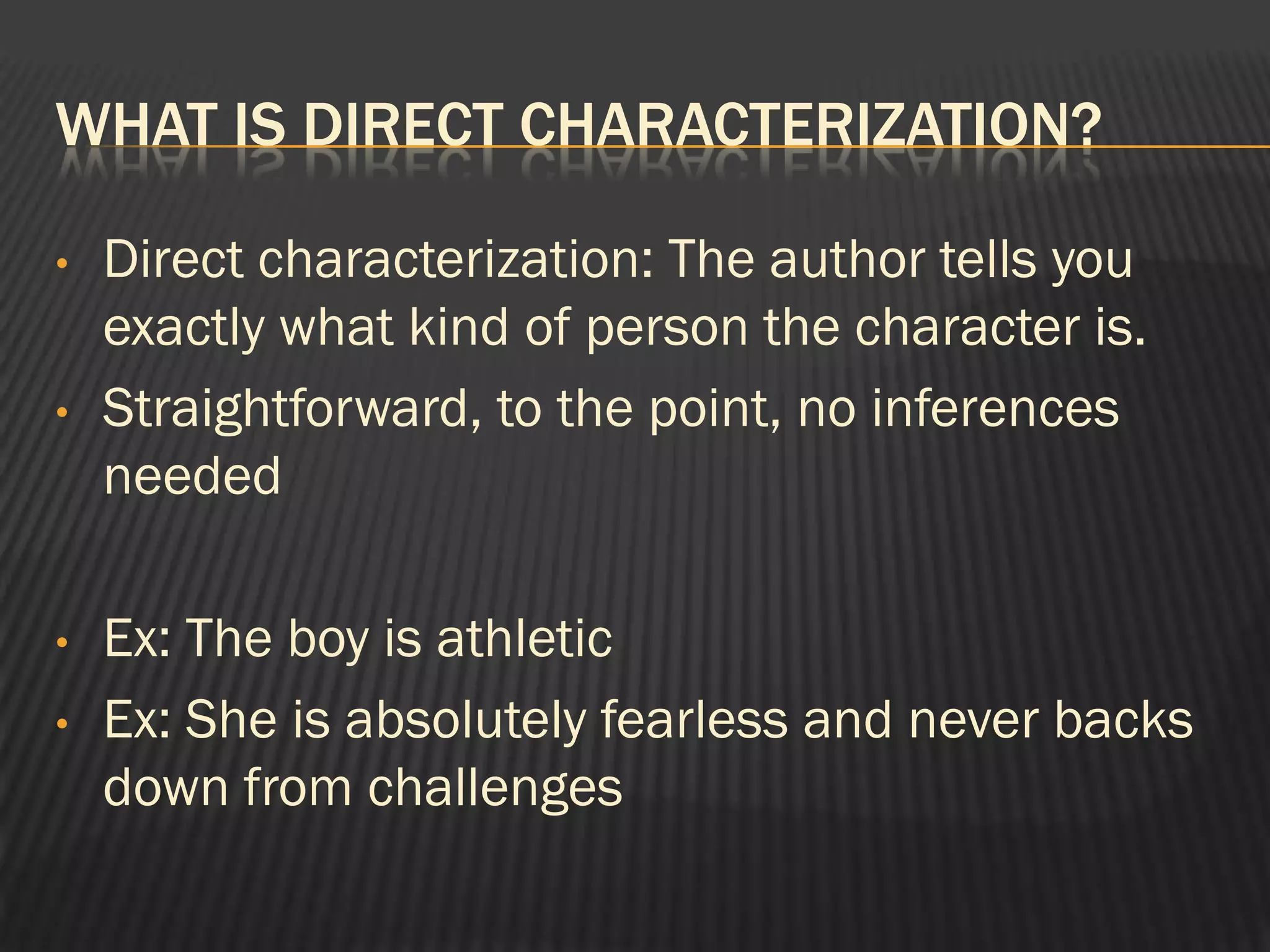 TKaM Characterization PPTX