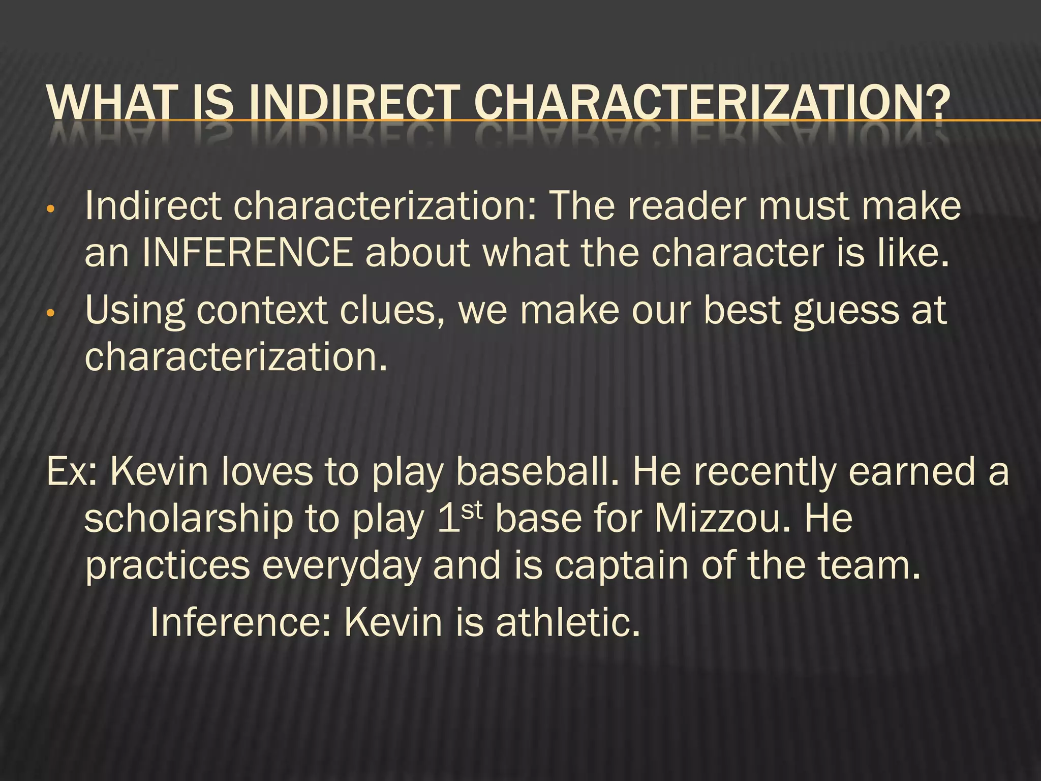 TKaM Characterization PPTX