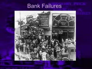Bank Failures
 