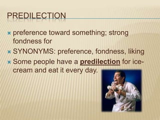 Predilection Example To Kill a Mockingbird Vocabulary Words 1-25 | PPTX