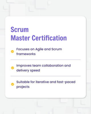 Top 7 Project Management Certifications in 2026 | PDF