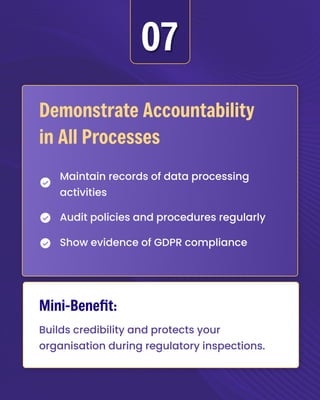 7 GDPR Principles You Need to Master in 2026 | PDF