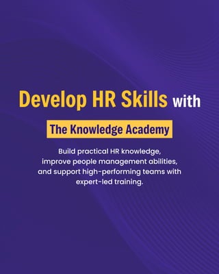 Hr Skill Development Essential HR Skills to Build Stronger, More Effective Teams | PDF