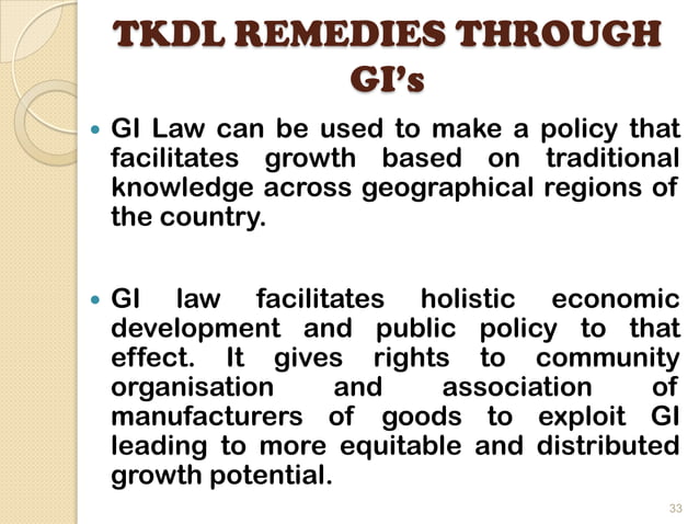 Protection of Traditional Knowledge | PPTX | Oral care | Personal Care
