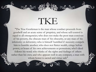 Tke Slide Guide TKE | PPTX