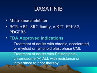 TYROSINE KINASE INHIBITORS | PPT