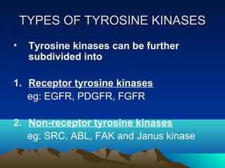 TYROSINE KINASE INHIBITORS | PPT