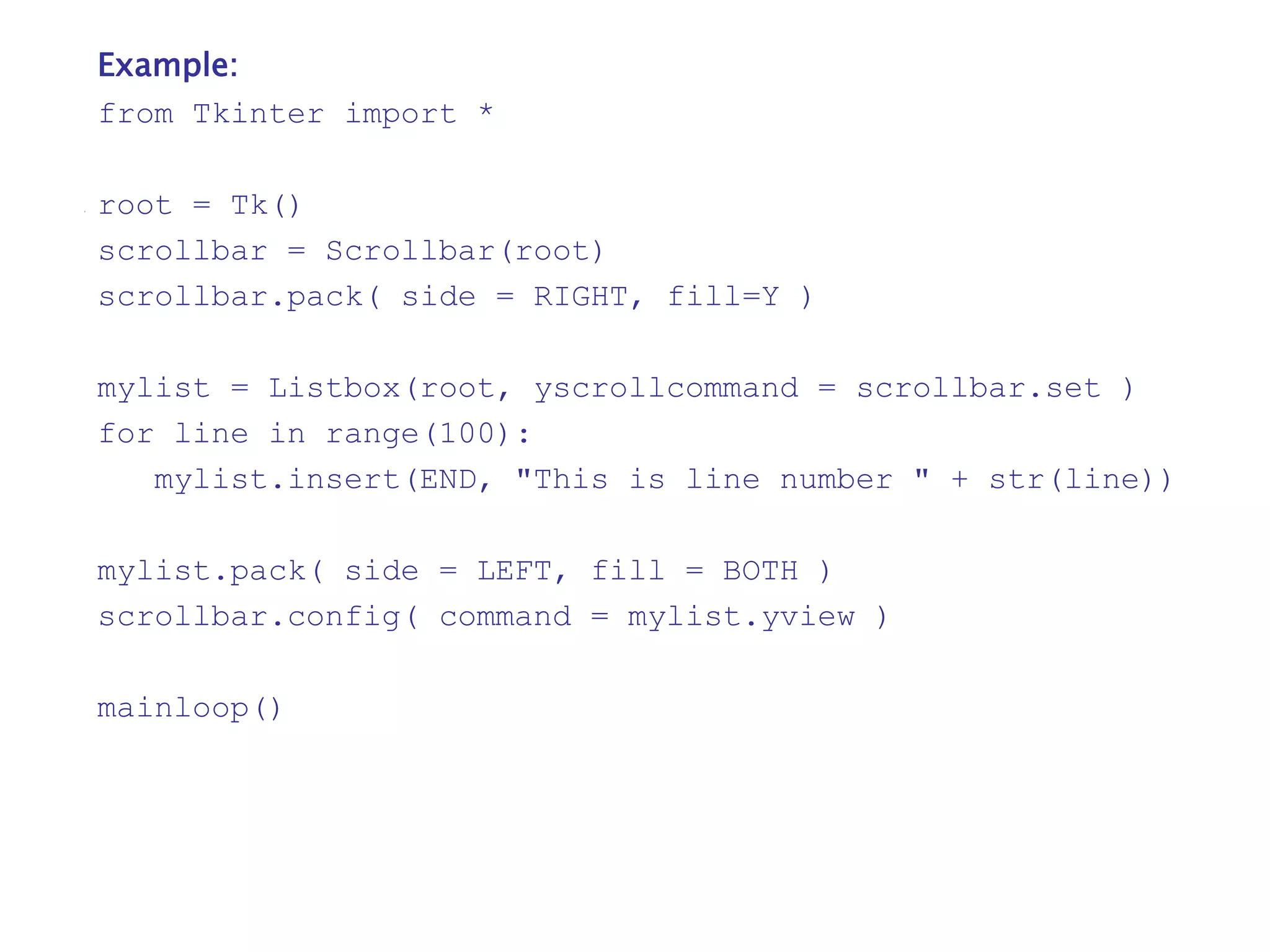 tkinter final ppt.ppt | Programming Languages | Computing