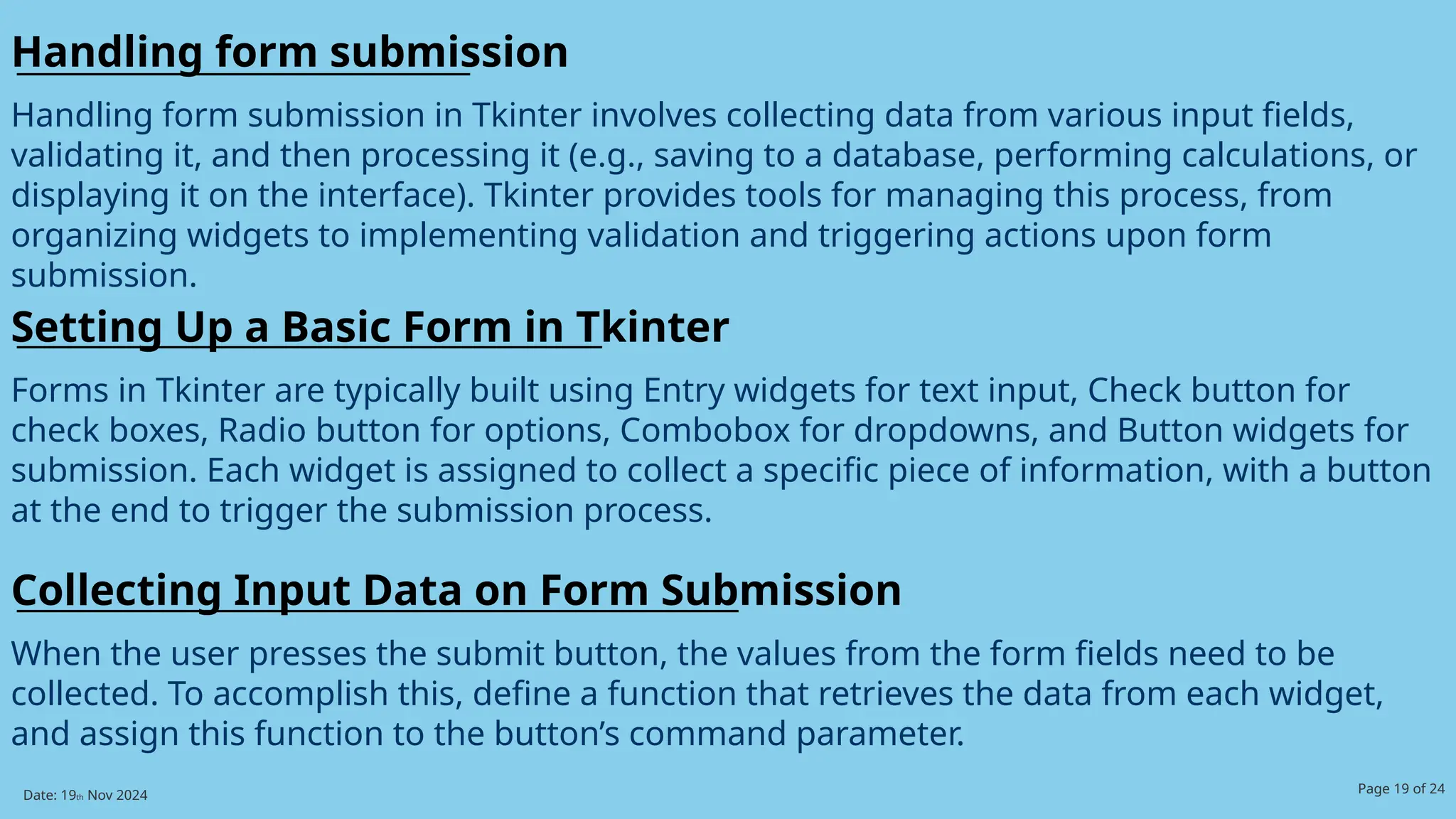 Tkinter Frames, TTK module and Handling user input .pptx