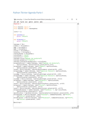 Tkinter Python Architecture Pdf Tkinter pdf | PDF