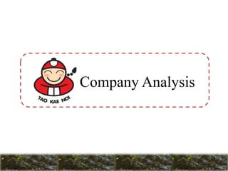 Company Analysis
 