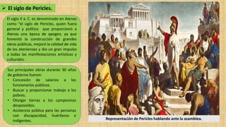 Séptimo básico. Unidad 2. Clase 4. Siglo de Pericles y decadencia de ...