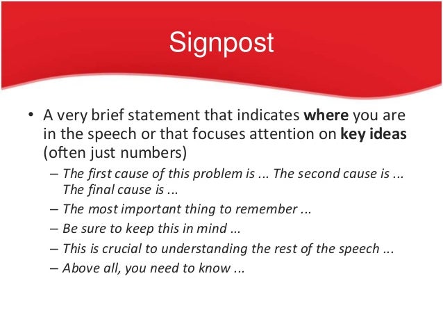 whats a signpost