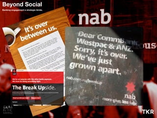 28
Beyond Social
Banking engagement e strategie ibride.
 